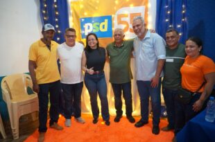 Petecão e Marcus Alexandre participam do lançamento de Tavares a prefeitura de Plácido de Castro