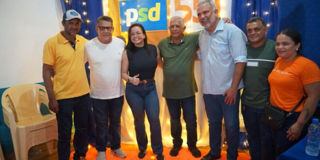 Petecão e Marcus Alexandre participam do lançamento de Tavares a prefeitura de Plácido de Castro