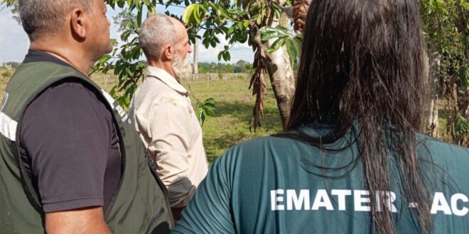 Emater Acre registra evolução produtiva e financeira de agricultores familiares