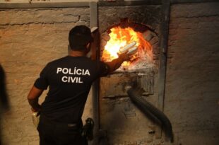 Polícia Civil incinera mais de meia tonelada de drogas