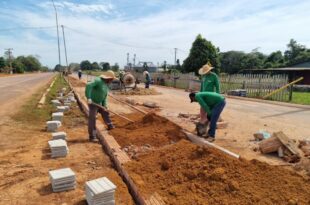 Deracre avança com obras da nova entrada de Plácido de Castro