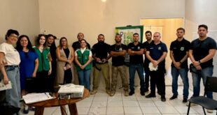 Secretaria da Mulher promove ação da campanha Não Se Cale aos servidores do Iapen