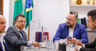 Gonzaga se reúne com Alan Rick para agilizar implantação de voos internacionais no Acre