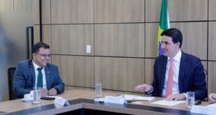 Em Brasília, Gonzaga trata sobre voos internacionais no Acre, regularização fundiária e comércio bilateral com o Peru