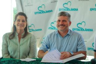 Fruto do trabalho: Mara Rocha comemora obra da nova ponte entre Epitaciolândia e Brasiléia com emenda de sua autoria