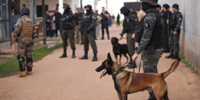 Forças de Segurança encontram armas confeccionadas pelos detentos dentro do presídio