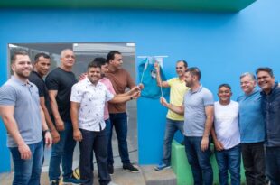 Com emenda de Mara Rocha, Zequinha Lima inaugura Centro Administrativo Municipal na Vila Santa Luzia