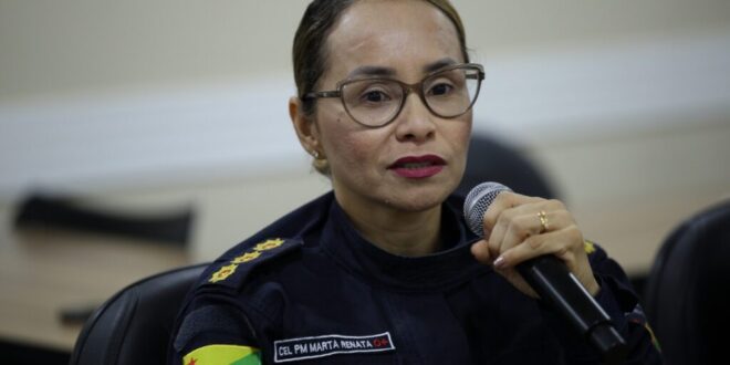 Pela primeira vez em 108 anos, uma mulher assume o subcomando da Polícia Militar do Acre