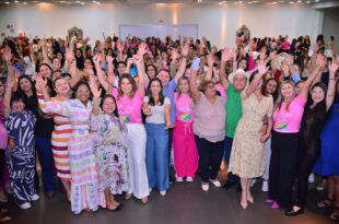 Mulheres com Bocalom: lideranças femininas lotam Afa Jardim e recebem mensagem de Michelle Bolsonaro