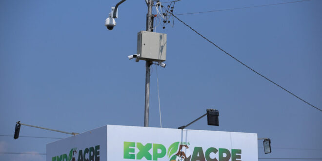 Sistema de monitoramento eletrônico reforça segurança durante a Expoacre Juruá