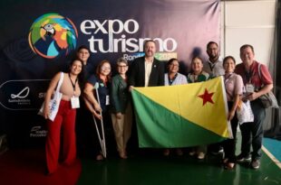 Profissionais do trade turístico do Acre participam da Expo Turismo em Rondônia