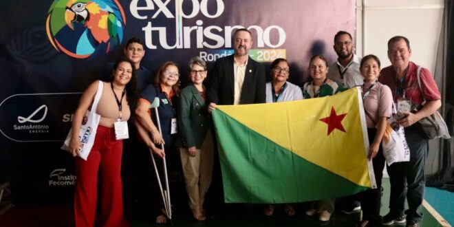 Profissionais do trade turístico do Acre participam da Expo Turismo em Rondônia