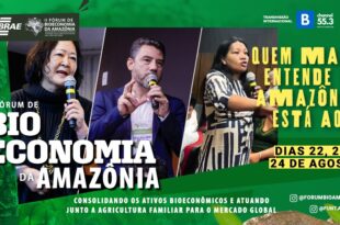Segundo Fórum de Bioeconomia da Amazônia será realizado em agosto