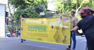 Sesacre panfletagem sobre hepatites virais