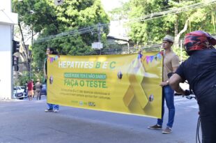 Sesacre panfletagem sobre hepatites virais