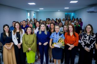 1ª mulher subcomandante-geral da PMAC recebe boas-vindas de Gestoras