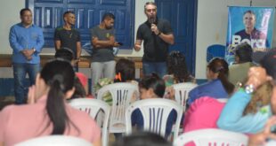 Marcus Alexandre diz que Segundo Distrito precisa de mais atenção, durante reunião nos bairros Major Mendonça e Santa Inês