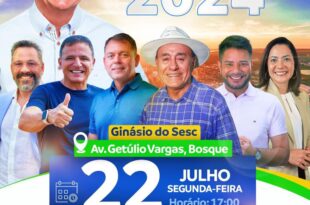 Bocalom convida população rio-branquense para convenção: “Festa da democracia”