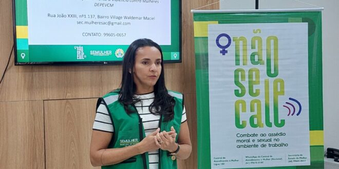 Campanha Não Se Cale já alcança mais de 1.300 servidores em Rio Branco