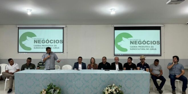 Governo promove encontro de negócios da suinocultura no Juruá