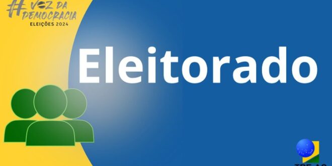 Acre tem 612.448 eleitores aptos para as Eleições 2024