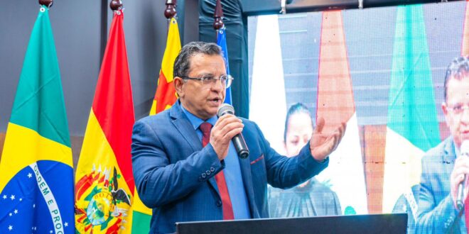 Gonzaga participa da assinatura de fortalecimento da rota bioceânica e destaca potencial do Acre