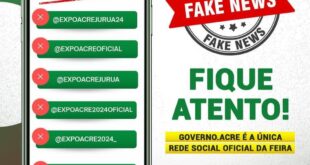 Não caia em golpes: governo alerta população sobre fake news durante a Expoacre