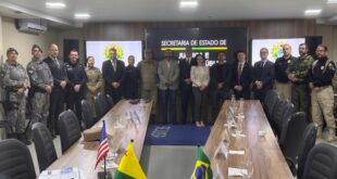 Policiais adidos dos Estados Unidos vêm ao Acre debater segurança diplomática e fronteiras