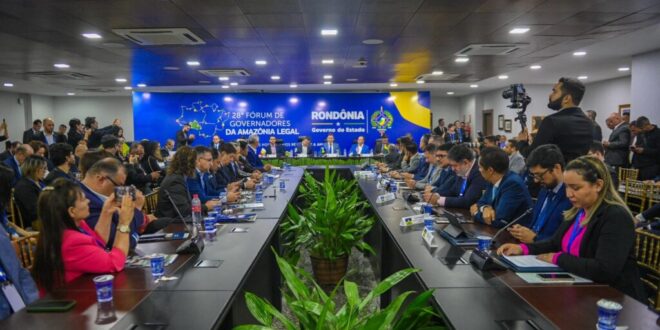 Gladson participa de reunião de governadores em Rondônia