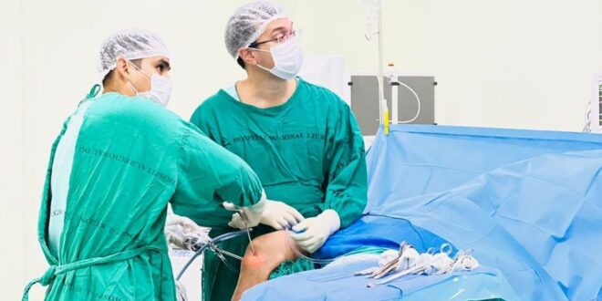 20 cirurgias complexas de joelho foram realizadas esta semana no Hospital do Juruá