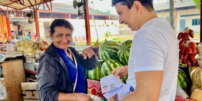 Jenilson Leite se reúne com comerciantes e garante revitalização do Mercado da Estação: “Melhorar a infraestrutura”