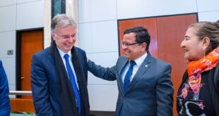 Gonzaga e Ricardo Brandão se reúnem com ministros e governadores no Ministério das Relações Exteriores do Peru e destacam avanços na integração comercial