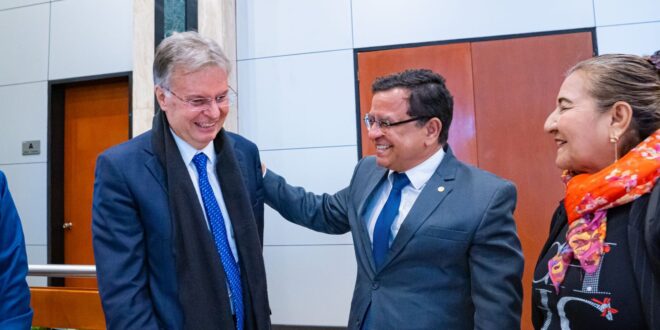 Gonzaga e Ricardo Brandão se reúnem com ministros e governadores no Ministério das Relações Exteriores do Peru e destacam avanços na integração comercial