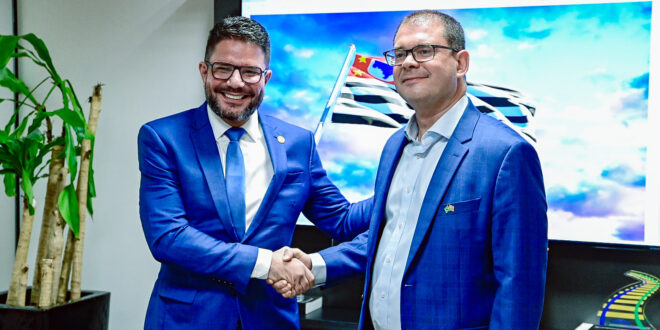 Gladson visita agência de atração de investimentos do Estado de São Paulo