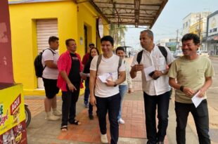 Jenilson Leite toma café com comerciantes e garante revitalização do Mercado Velho na capital