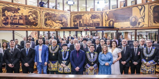 Por iniciativa de Pedro Longo, Aleac promove sessão solene em homenagem ao Dia do Maçom