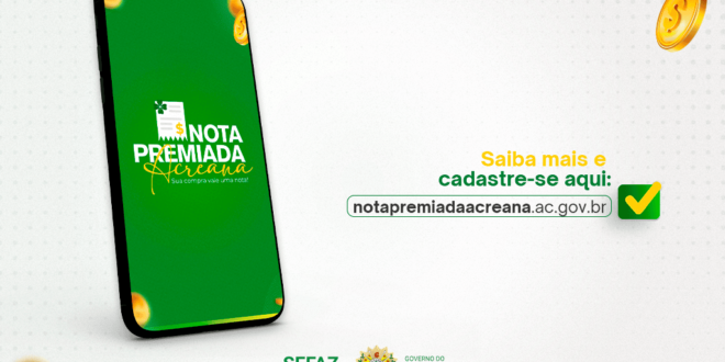 Estado habilita site do programa Nota Premiada Acreana para cadastro de entidades sociais