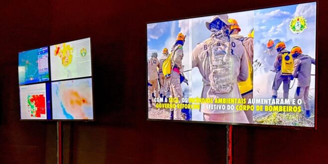 Estande tecnológico da Sema na Expoacre destaca impactos das mudanças climáticas