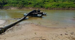 Aterrorizante: nível do Rio Iaco continua baixando. Já está com apenas 31 cm de água