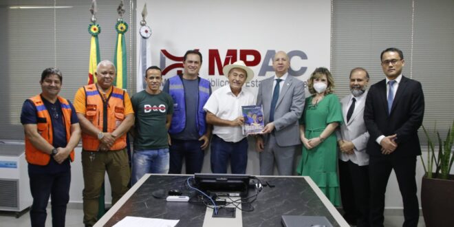 MPAC recebe Plano de Ação para Contingências no Sistema de Abastecimento de Água de Rio Branco