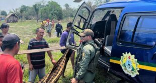 Segurança Pública realiza ação de resgate aeromédico em aldeia indígena