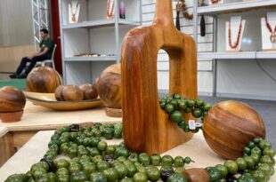 Peças regionais do Acre são apresentadas na Feira Nacional de Artesanato e Cultura, em Fortaleza