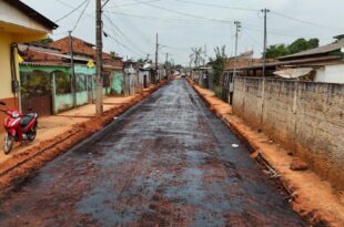 Governo investe R$ 900 mil em asfaltamento em Senador Guiomard