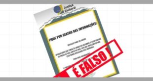 Atenção: comprovante de votação não vale como prova de vida