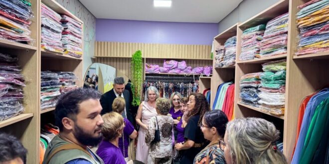 PCAC inaugura “Closet Solidário” para acolhimento de vítimas de violência doméstica e sexual