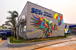 Aula inaugural é celebrada na Escola SESI de Referência do Novo Ensino Médio