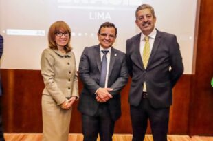Ao lado do embaixador do Brasil no Peru, Gonzaga participa da abertura da Expoalimentaria e destaca potencial produtivo do Acre