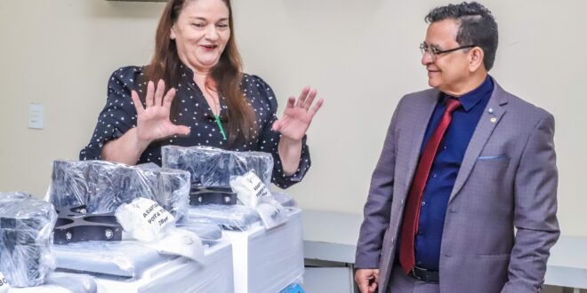 Gonzaga entrega equipamentos ao Serviço de Assistência Especializada para agilizar exames médicos