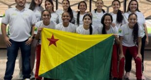 Estudantes do Acre participam da segunda edição do campeonato brasileiro de futsal sub-17