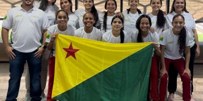 Estudantes do Acre participam da segunda edição do campeonato brasileiro de futsal sub-17